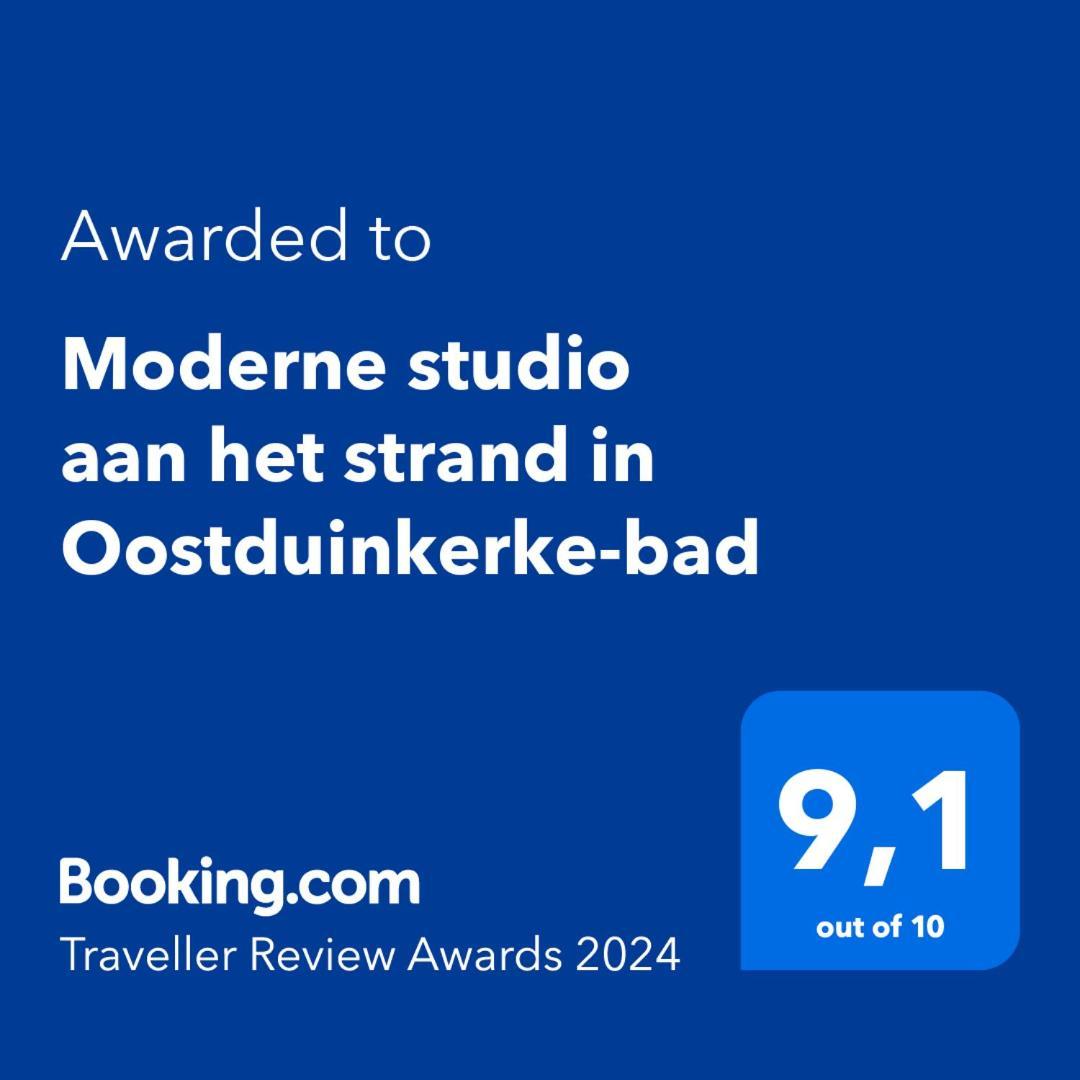 Moderne Studio Aan Het Strand In Oostduinkerke-Bad Koksijde Exteriér fotografie